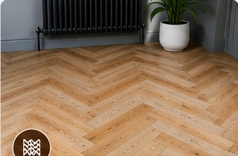 Herringbone flooring